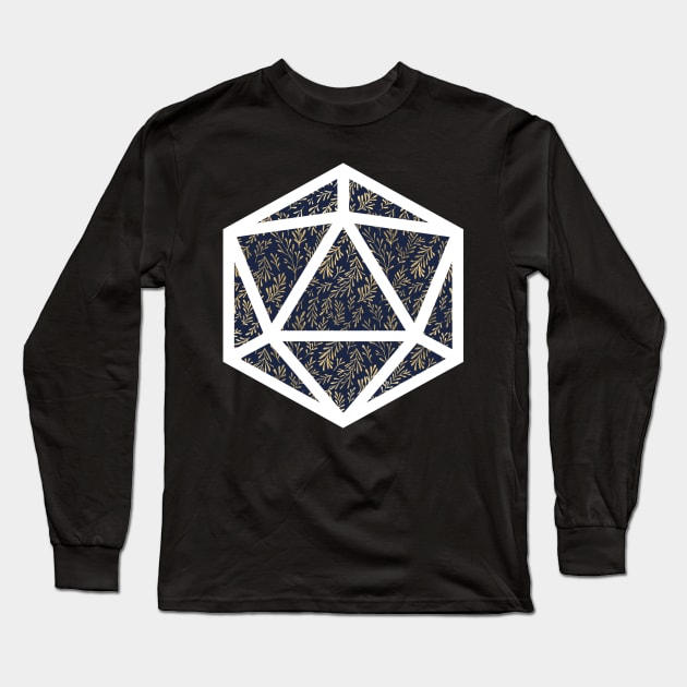 D20 Decal Badge - Cunning Long Sleeve T-Shirt by aaallsmiles